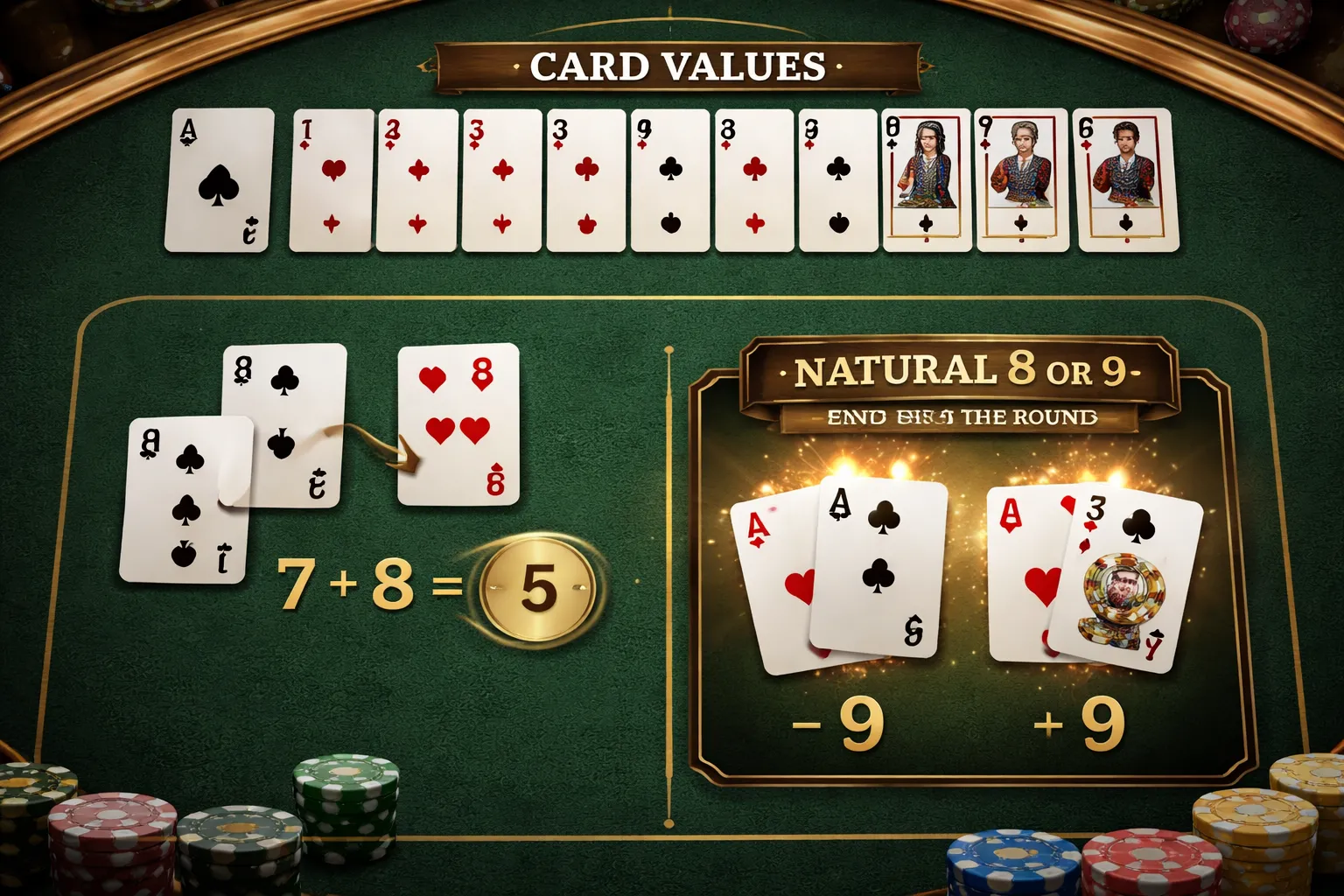Baccarat Rules Explained: Objective, Hands, and Scoring