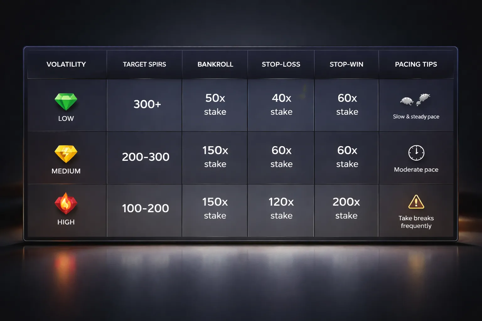 Bankroll and session management by volatility (practical rules)