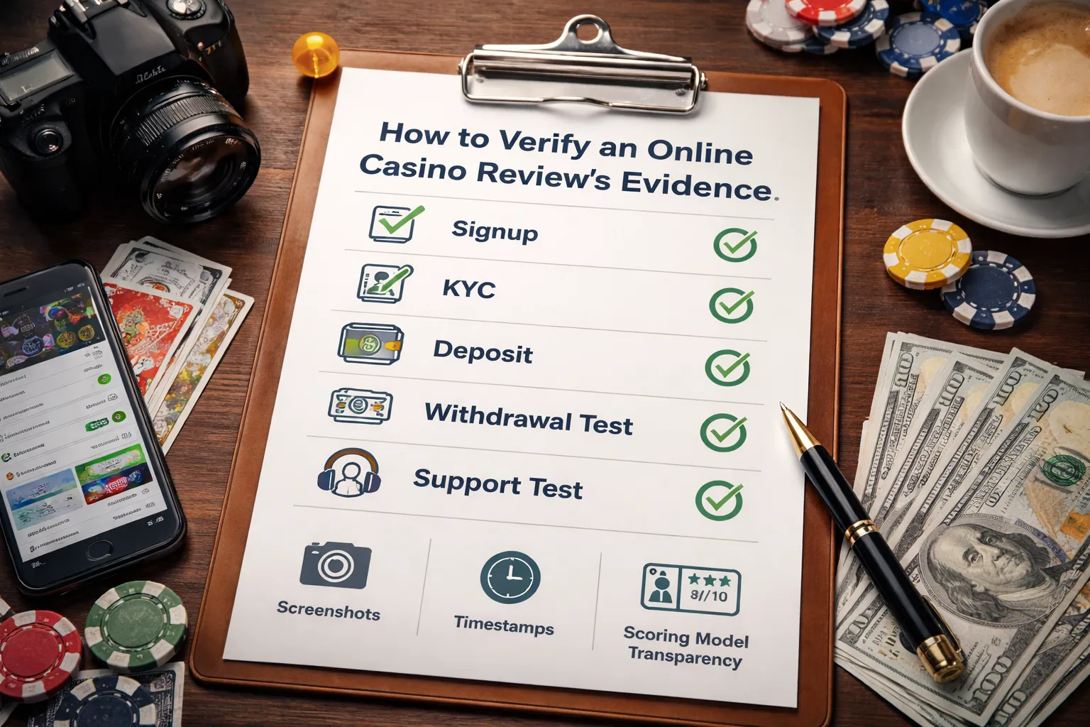 Check the review’s evidence and methodology (the “show your work” test)
