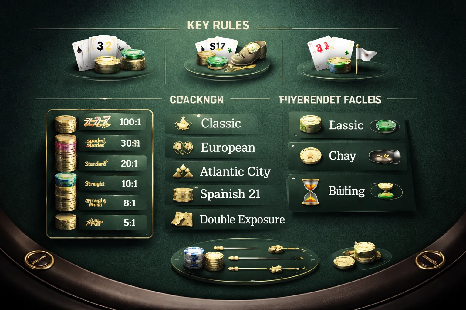 Choosing the Best Online Blackjack Table for Rules and Side Bets