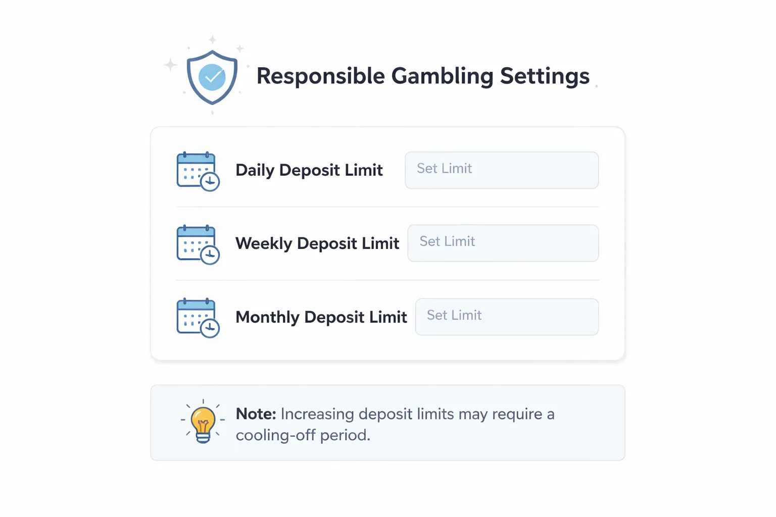 Deposit Limits: Your first line of financial control