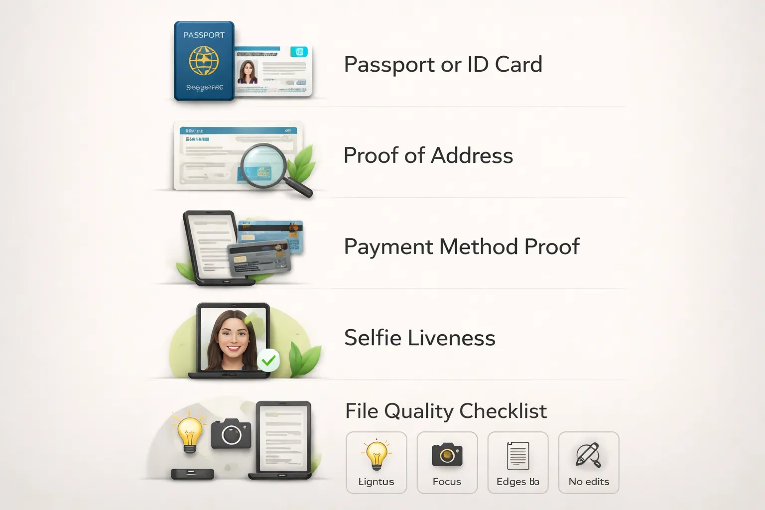 Documents casinos ask for (and how to submit them so you get approved faster)