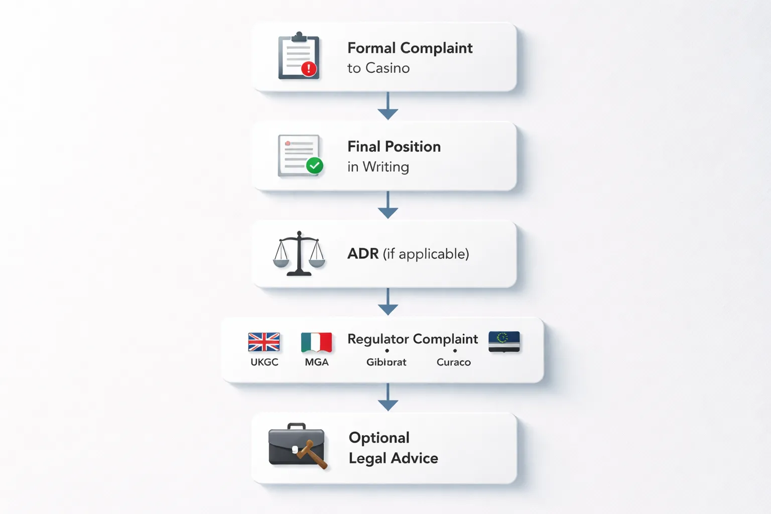 Escalation Path If the Casino Still Won’t Pay