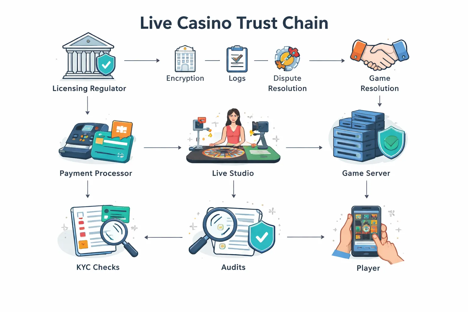Fairness, Security, and Trust: How Live Casinos Are Regulated