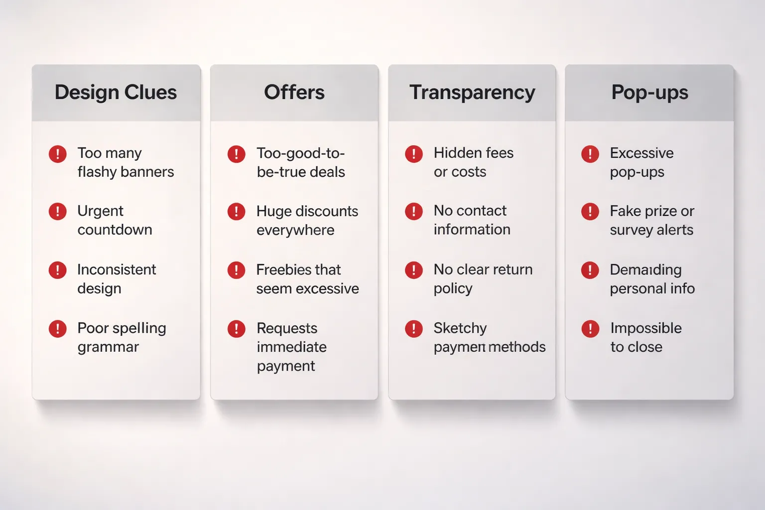 First-pass red flags you can spot in 60 seconds