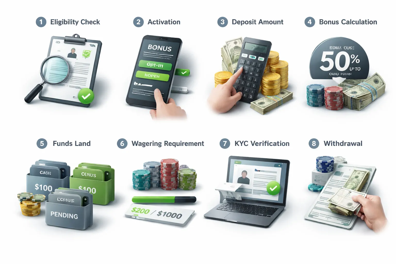 How a Reload Bonus Works (Step-by-Step)