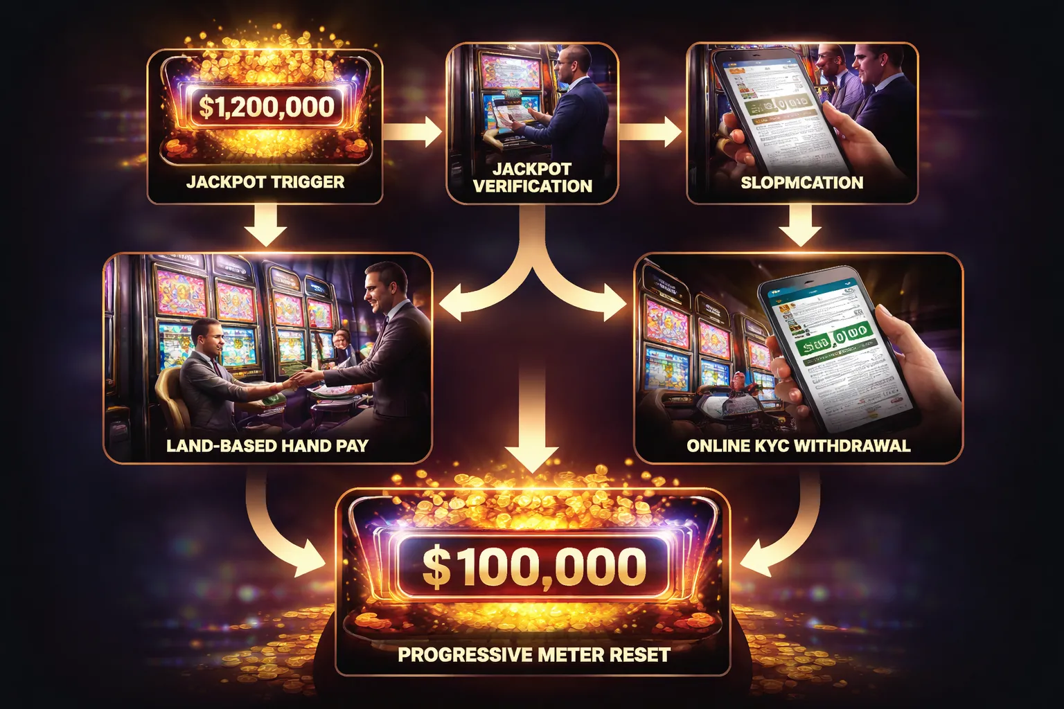 How jackpot payouts work in practice