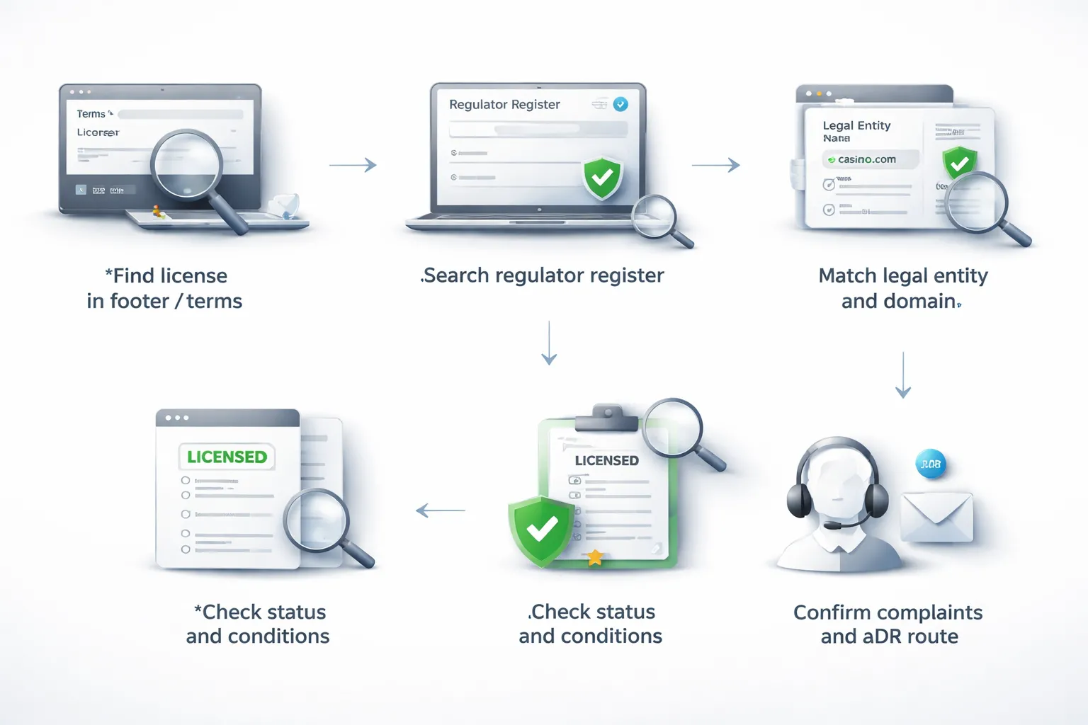 How to check if an online casino is licensed (step-by-step verification)