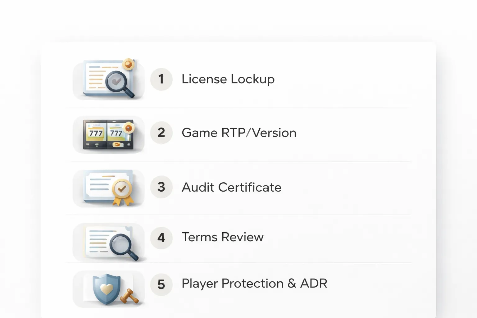 How to check if an online casino is fair: a practical checklist