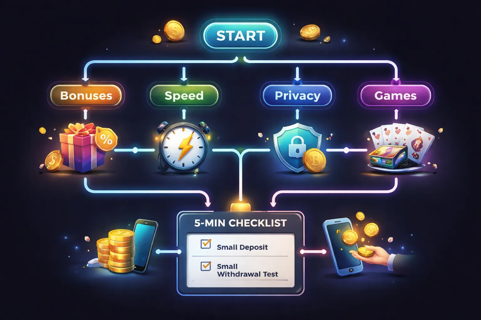 How to Choose the Best Crypto Casino for You (Decision Framework)