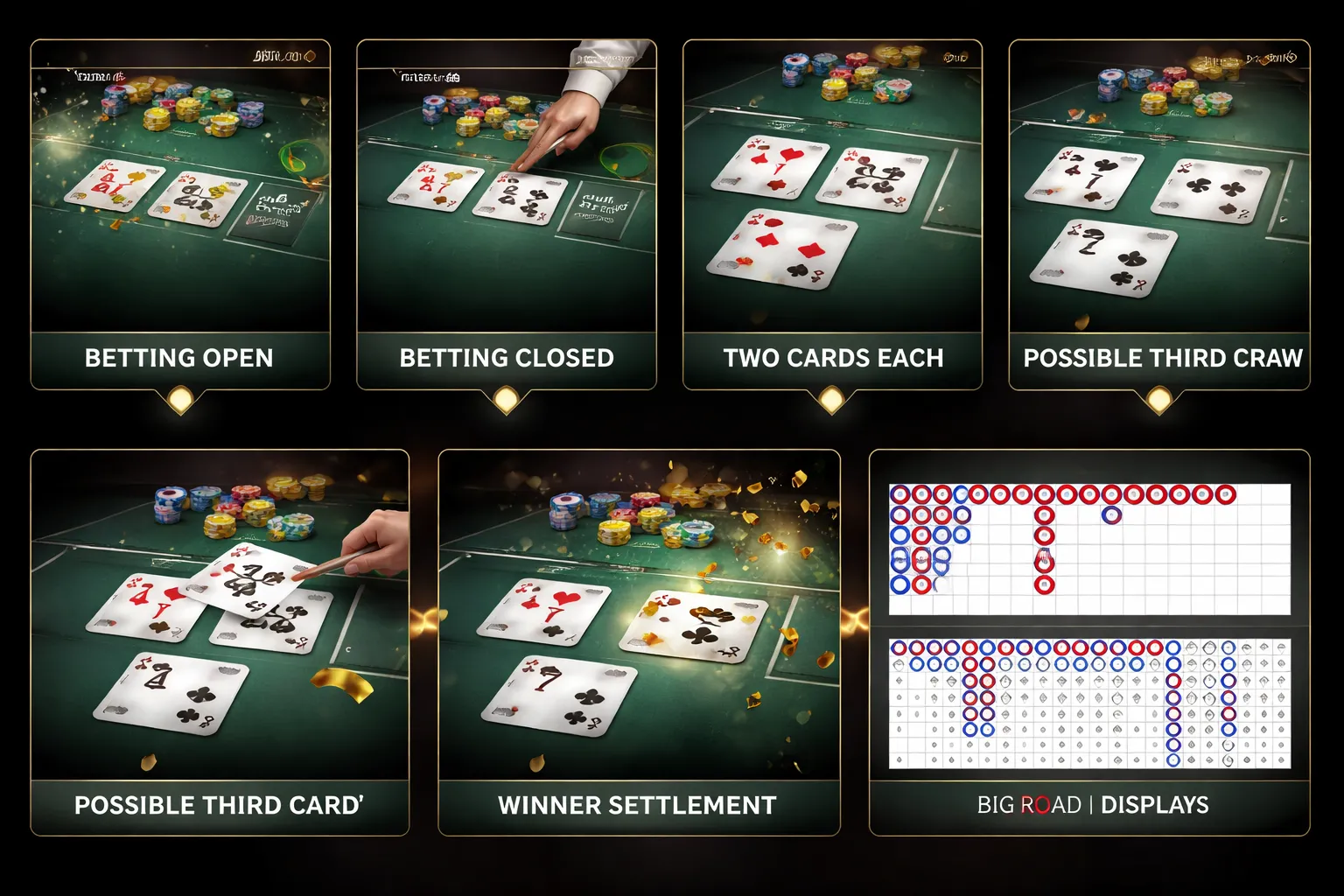 How to Play Baccarat Online: Step-by-Step Round Walkthrough