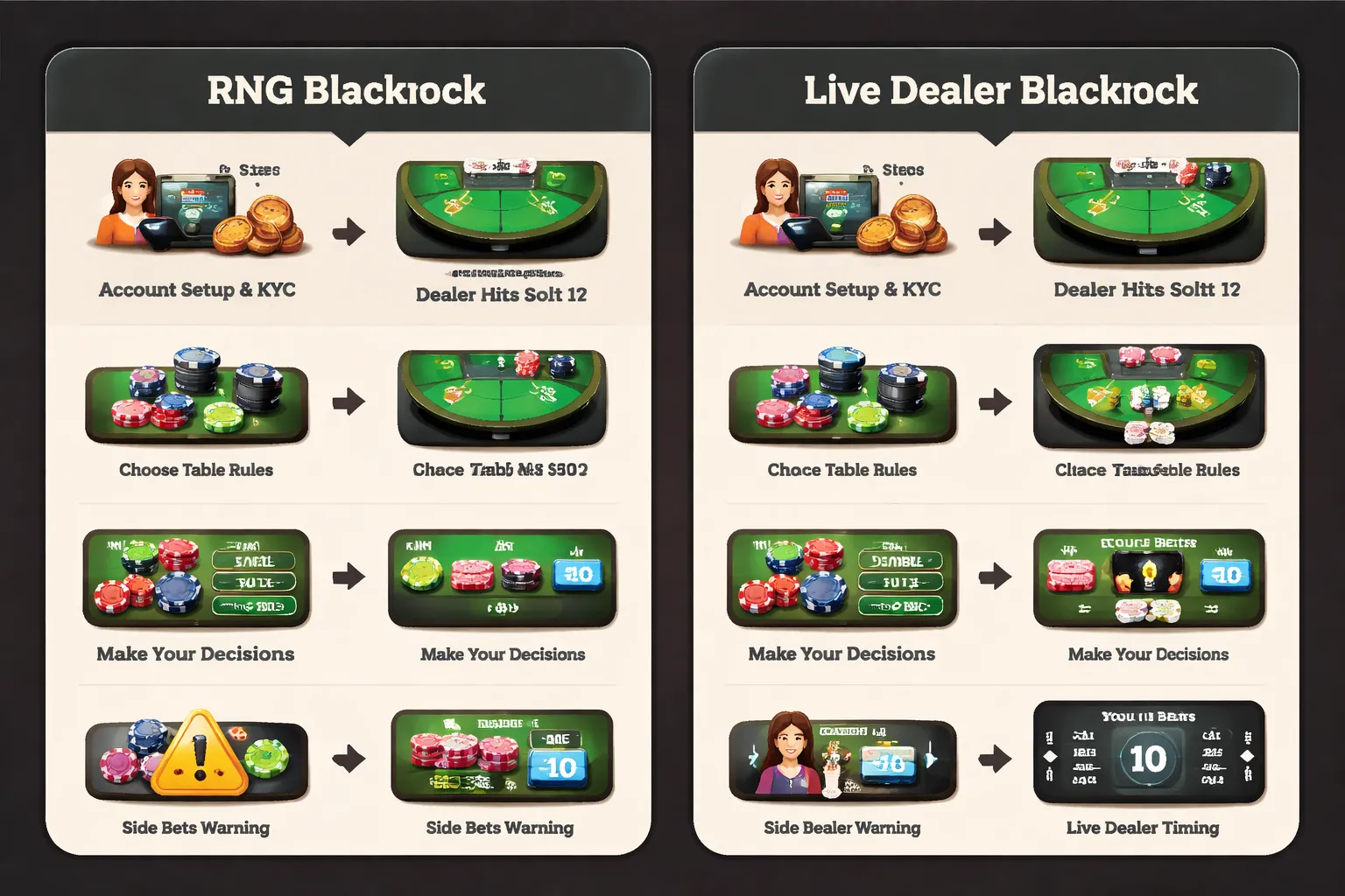 How to Play Blackjack Online: Step-by-Step (RNG and Live Dealer)