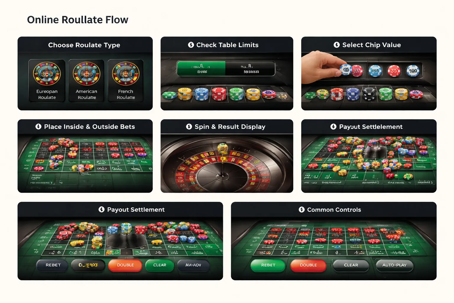 How to Play Online Roulette Step by Step