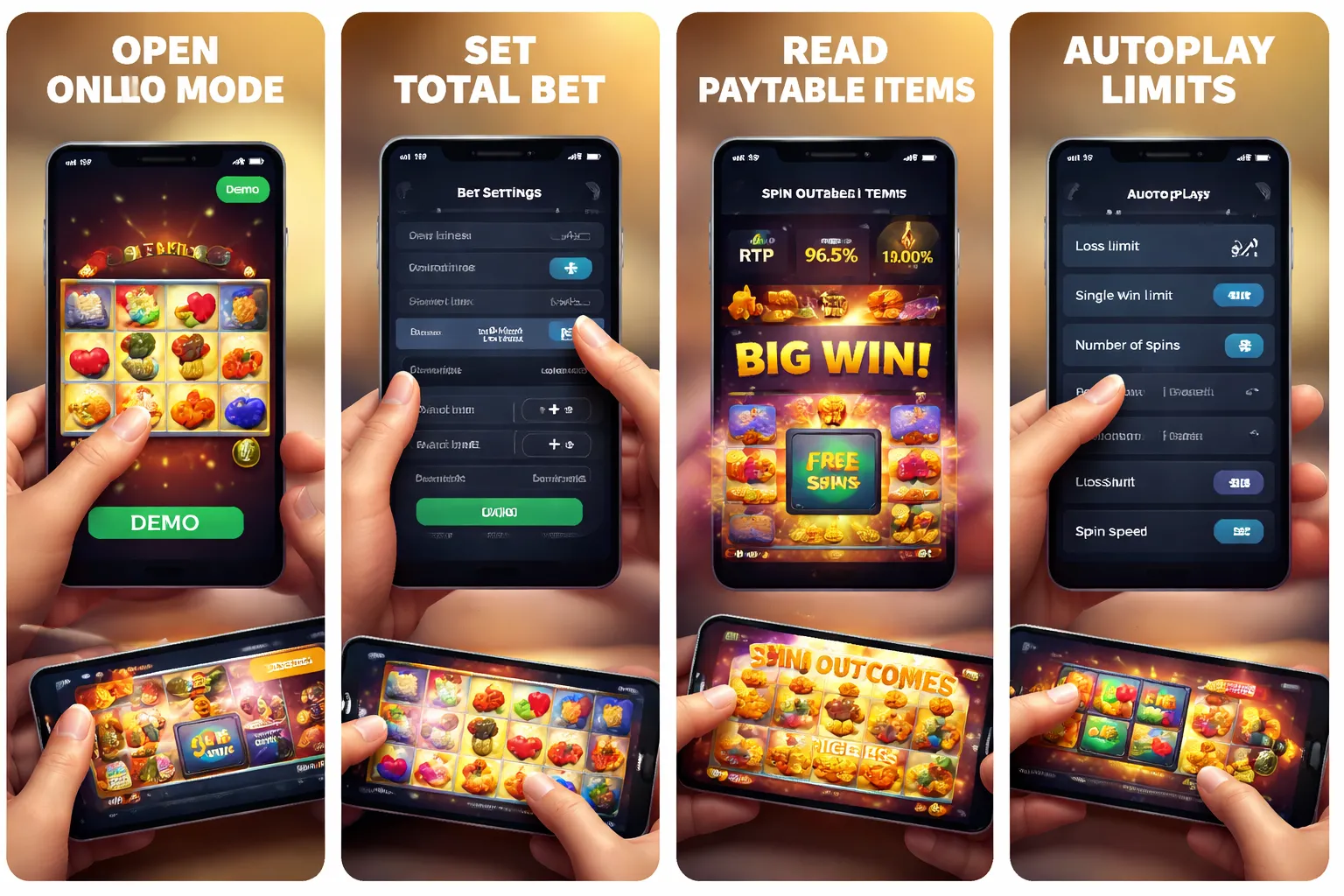 How to play online slots step-by-step