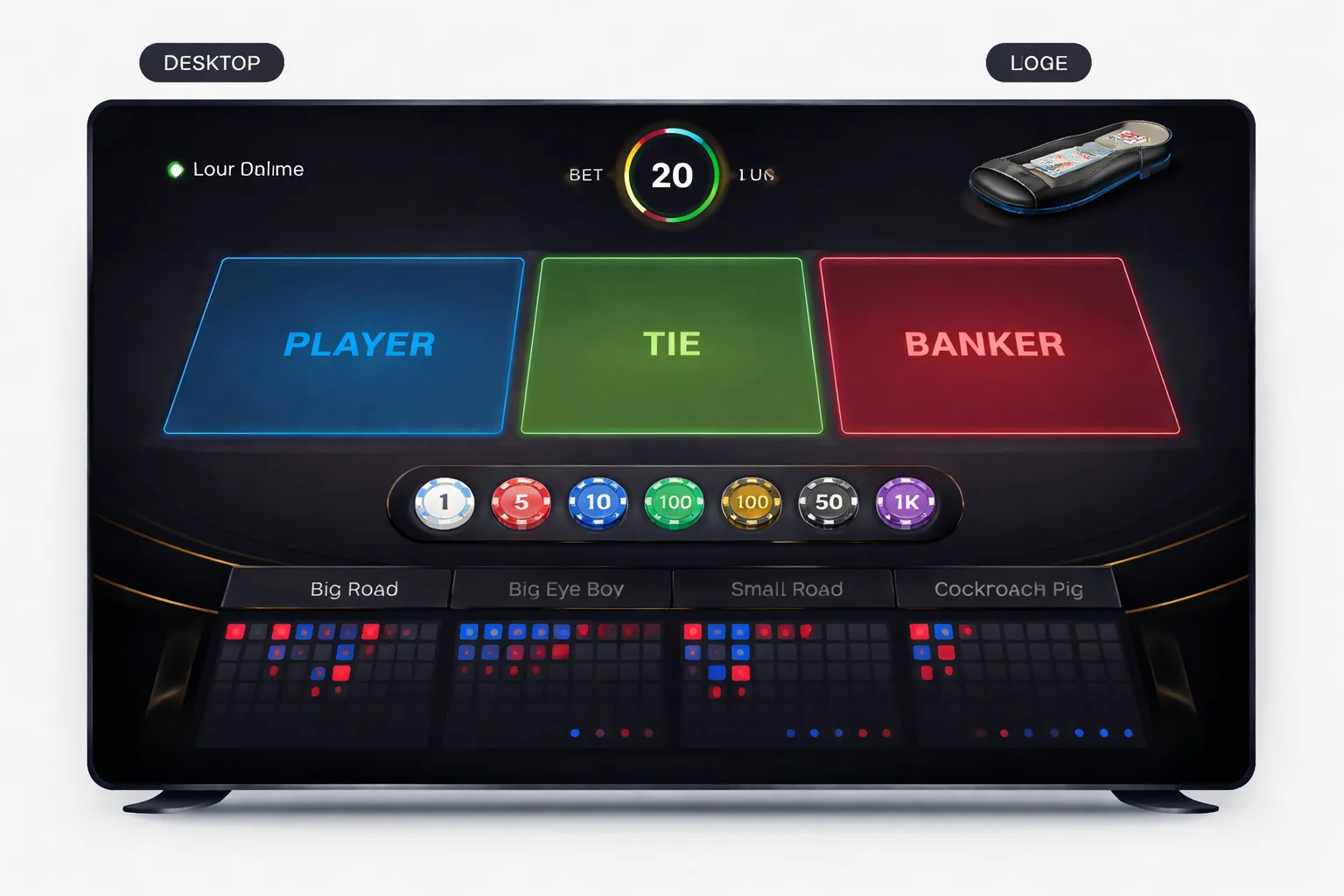 How to Read the Baccarat Table and Interface Online