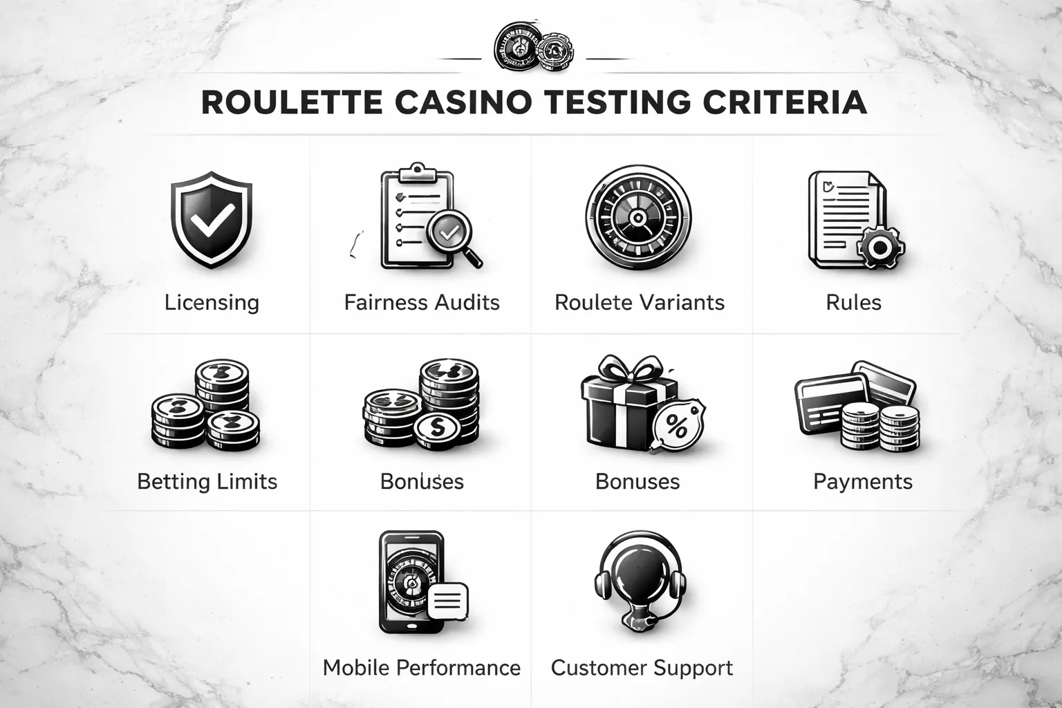 How We Evaluate Roulette Casinos (Our Testing Criteria)