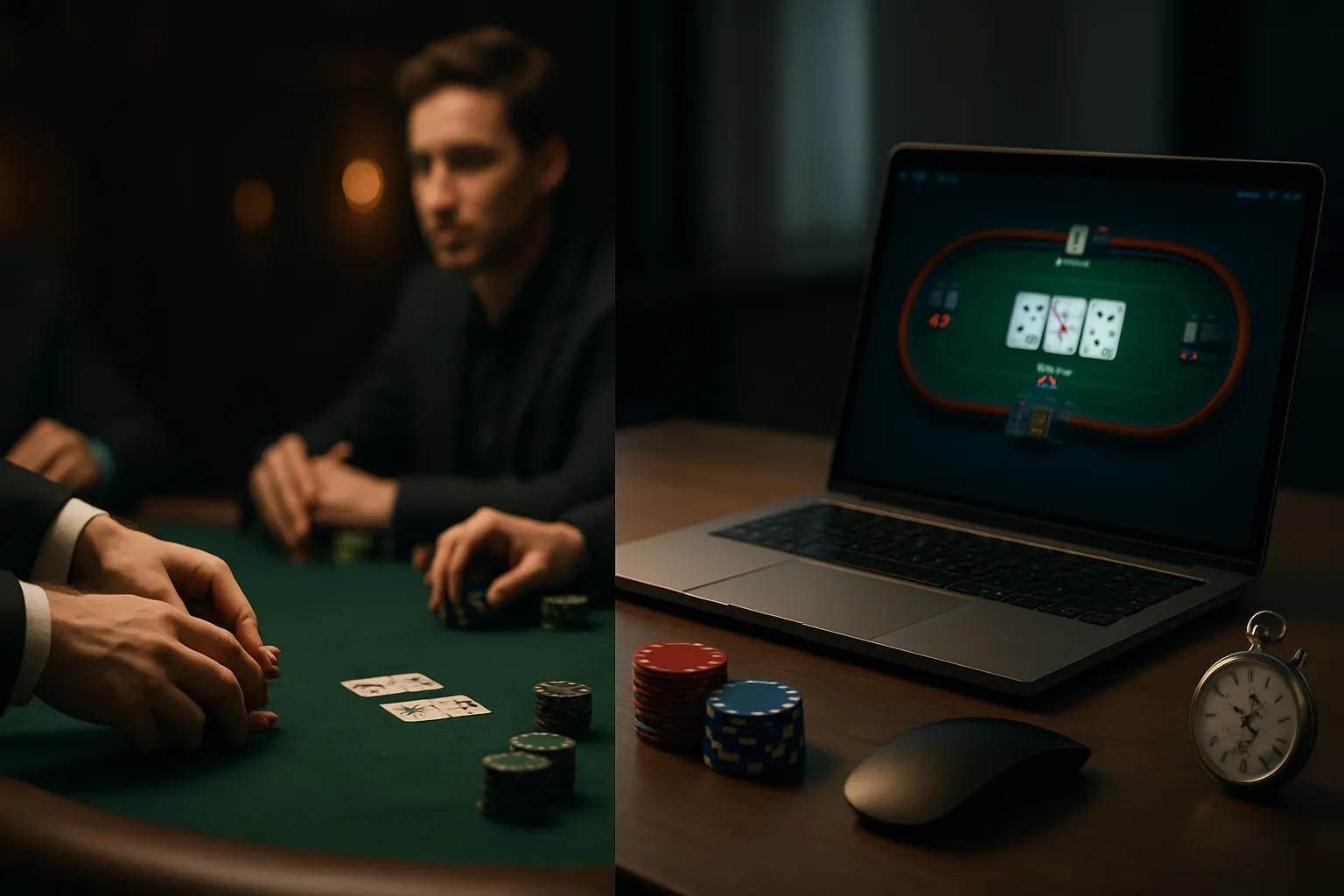 Online Poker vs Casino Poker Games: What’s the Difference?
