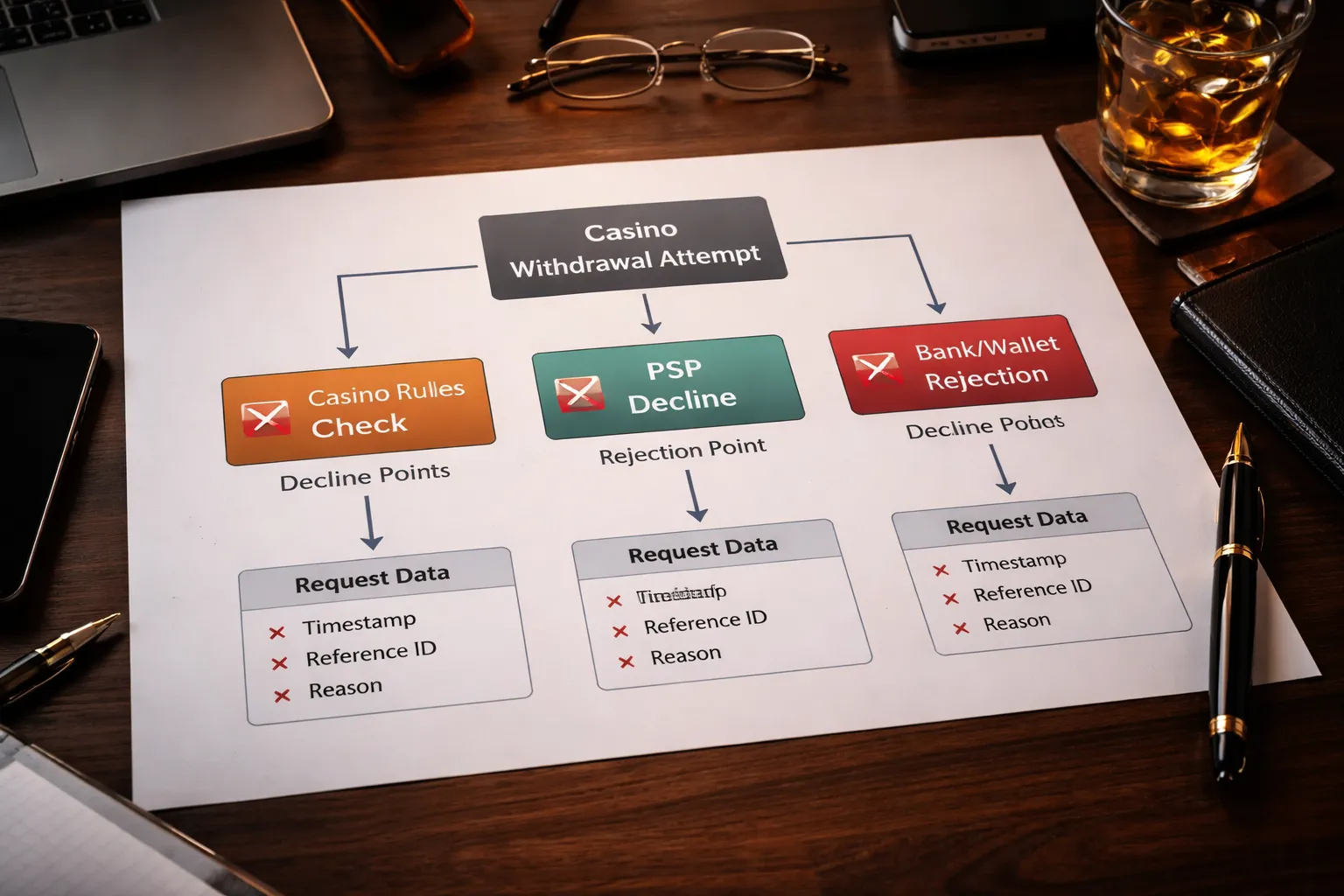 Payment Method Rules and Bank/Processor Rejections