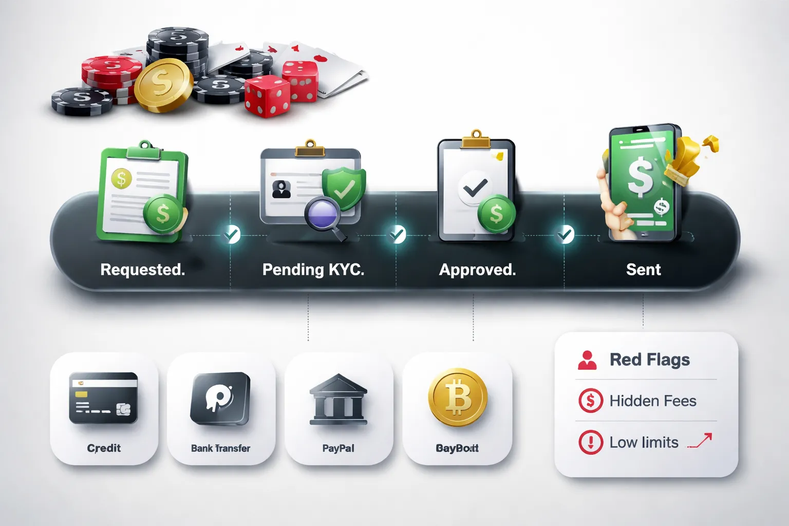 Payments & withdrawals: the real-world safety test