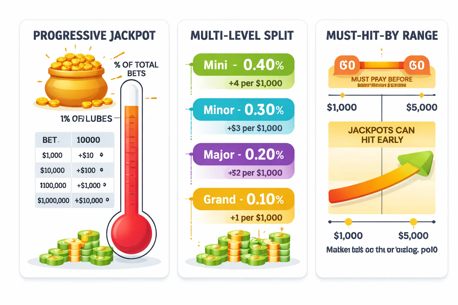 Real-world examples of how progressive growth can work (illustrative)