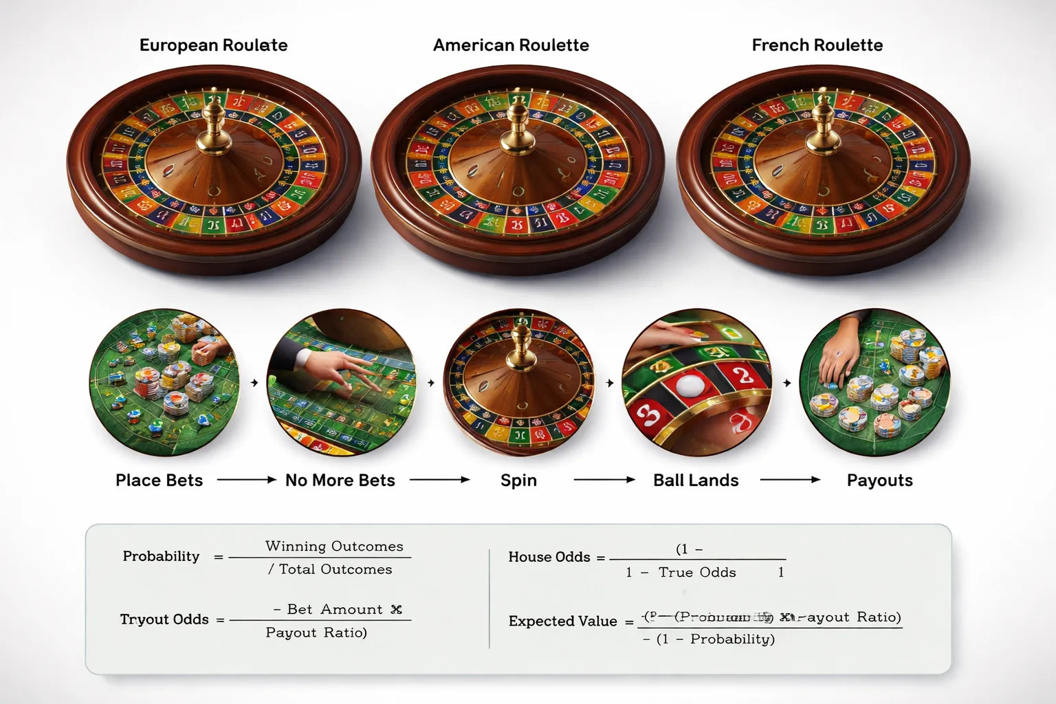Roulette basics: wheel types, rules, and what “odds” really mean