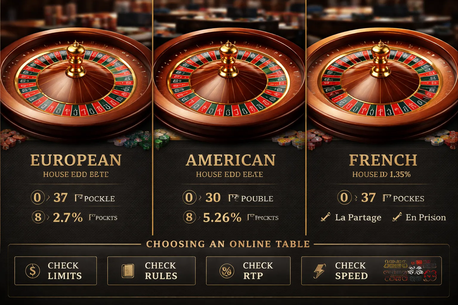 Roulette Wheel Types and Which One to Choose