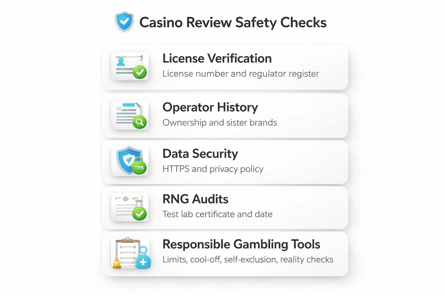 Safety and legitimacy checks every review must cover