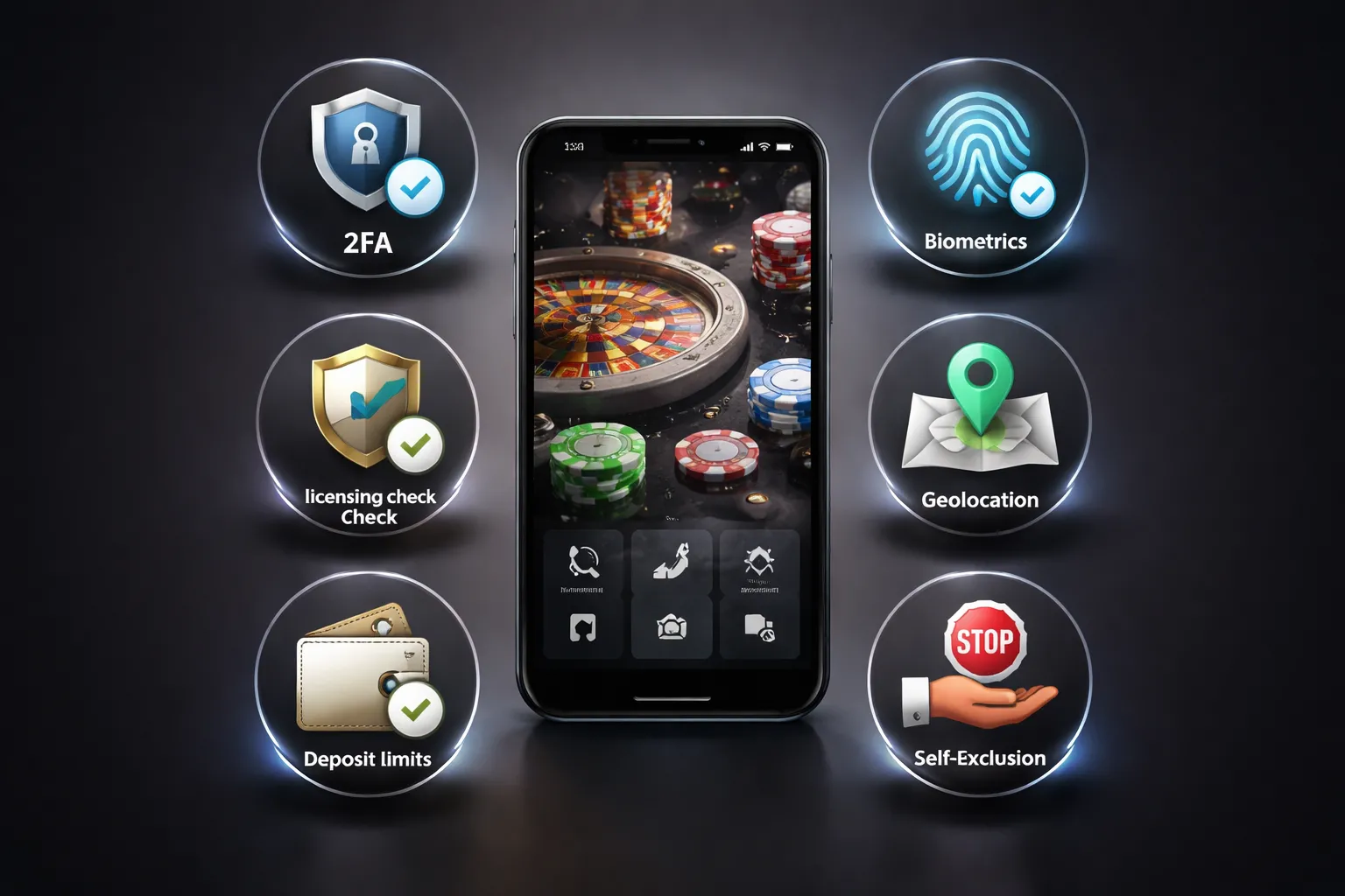 Safety, security, and responsible gambling on mobile