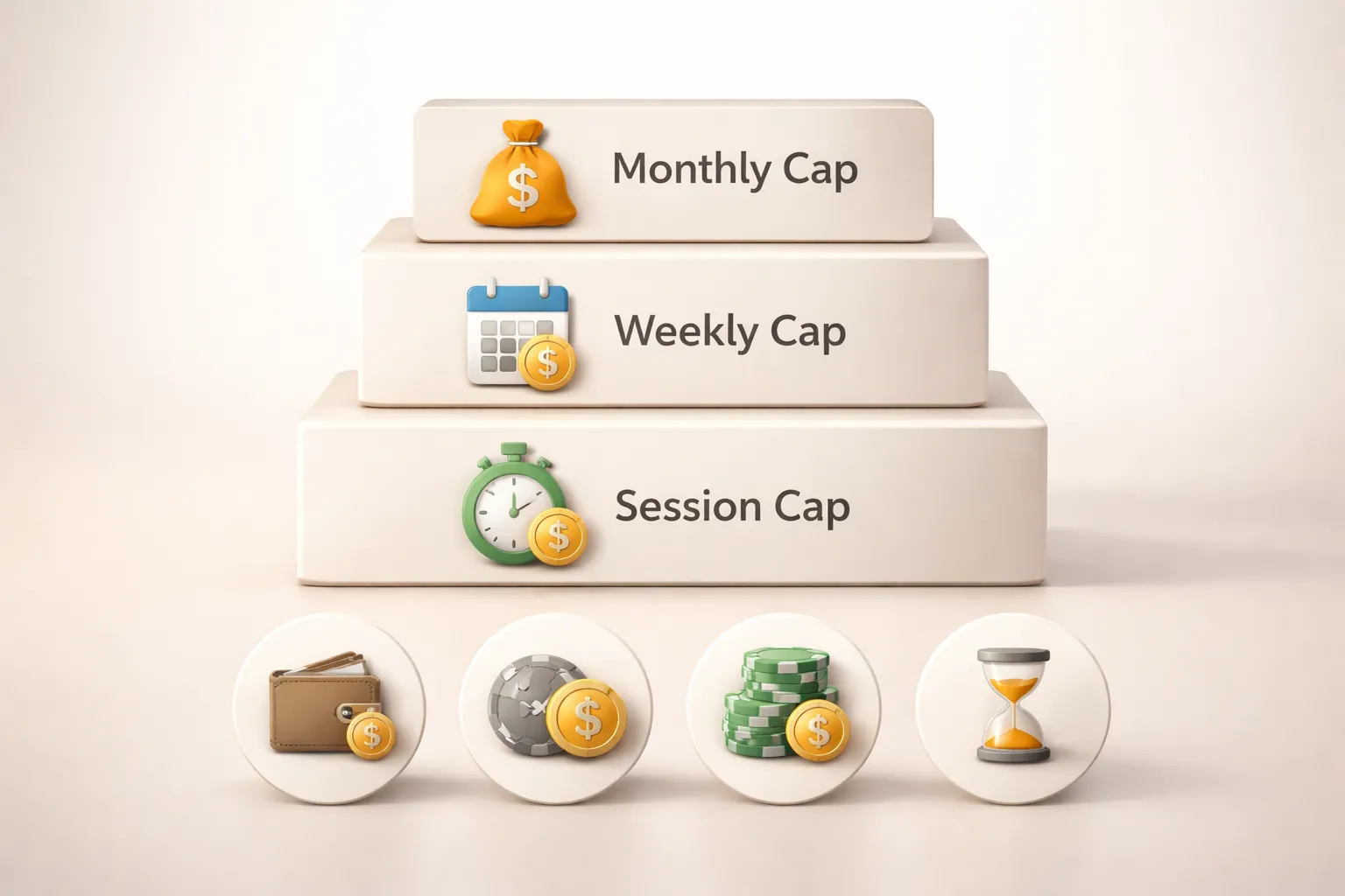Step 3: Set Layered Limits (Monthly, Weekly, Session, and Deposit Caps)