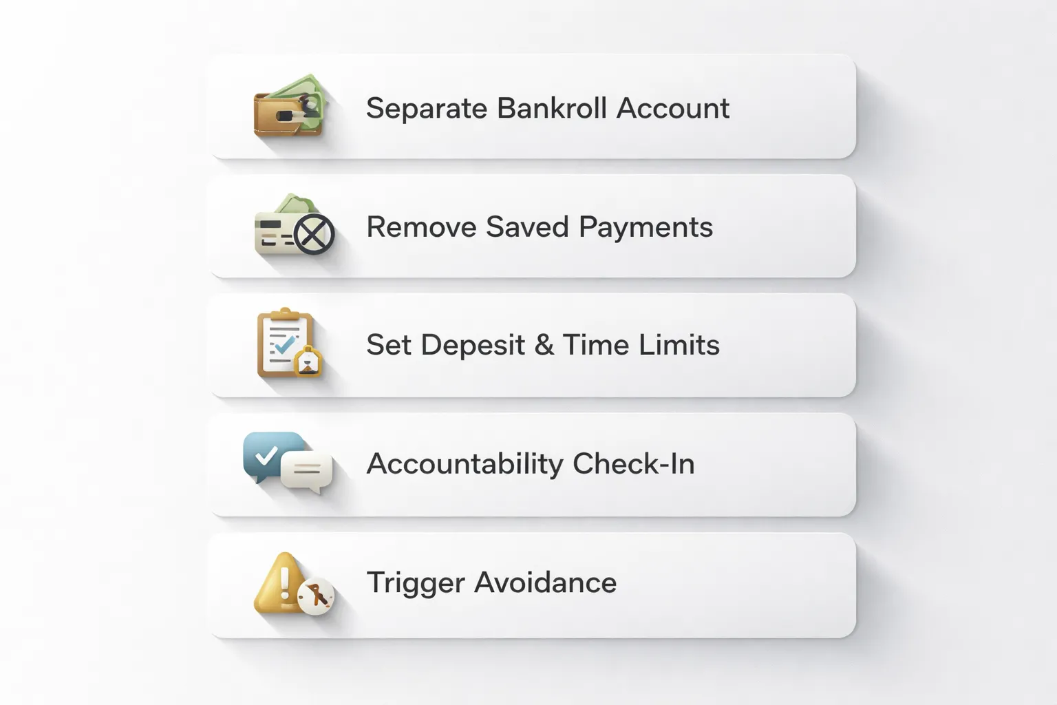 Step 5: Build Guardrails That Make Overspending Hard