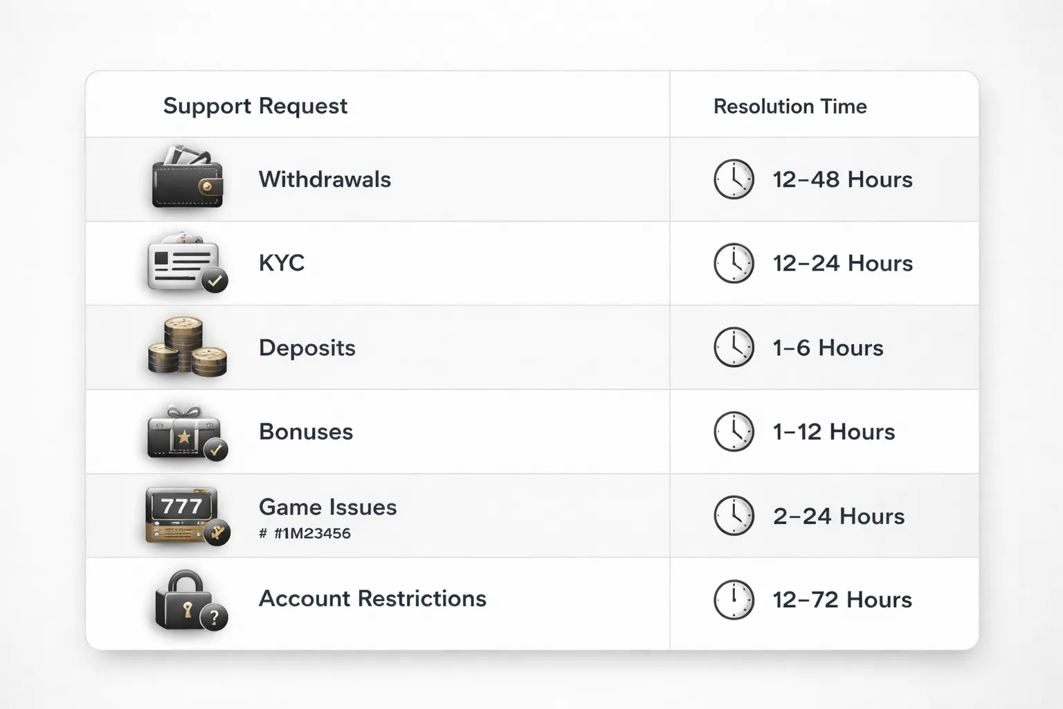 The most common support requests (and realistic resolution timelines)