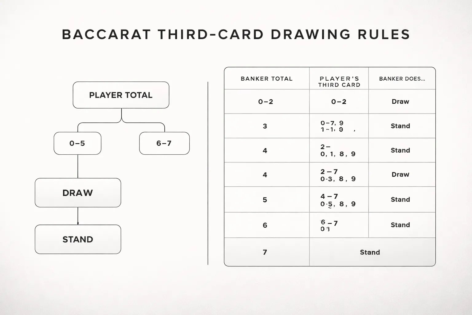Third-Card Drawing Rules (Automatic, Not Optional)