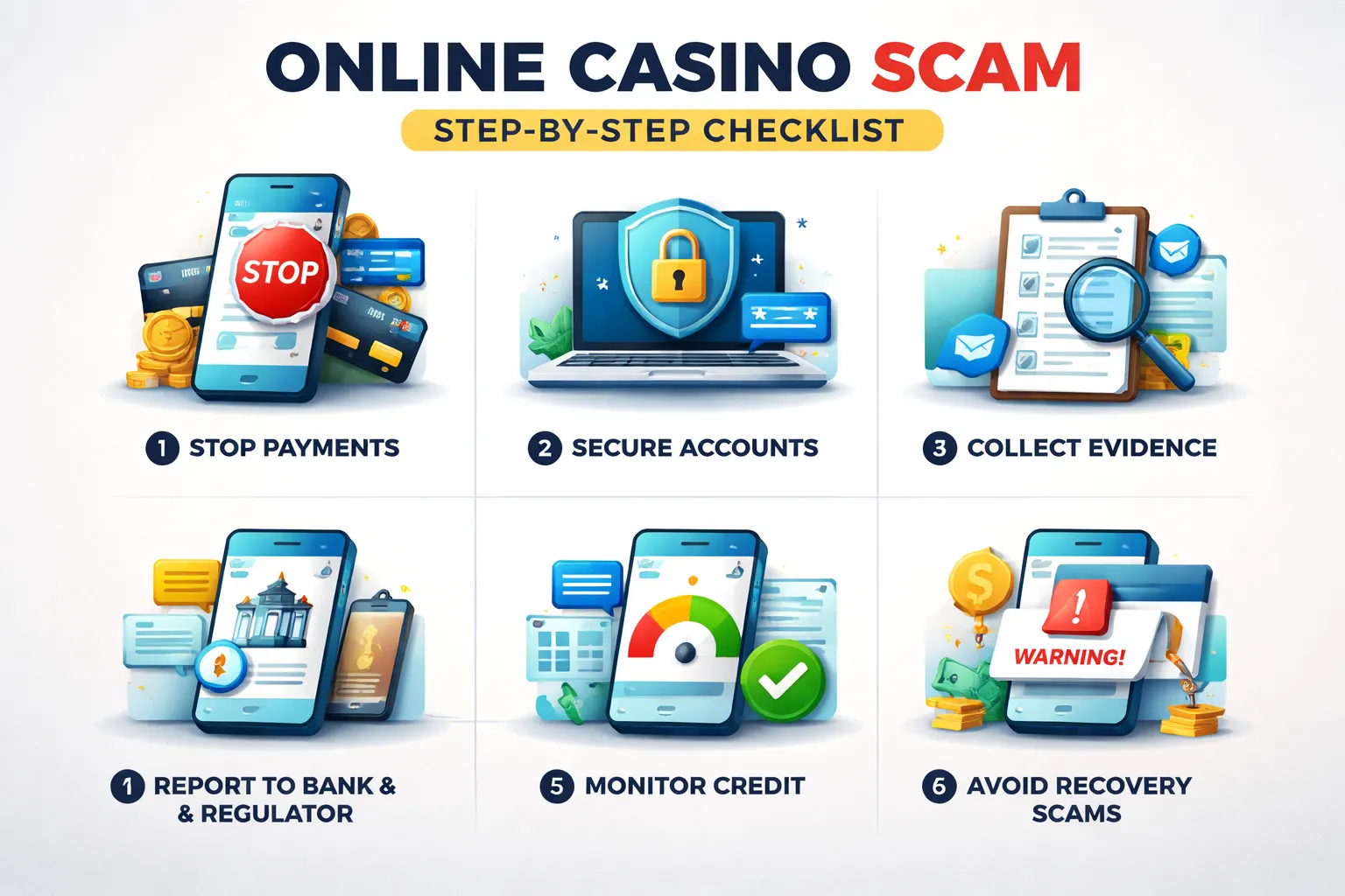What to do if you’ve been scammed by an online casino