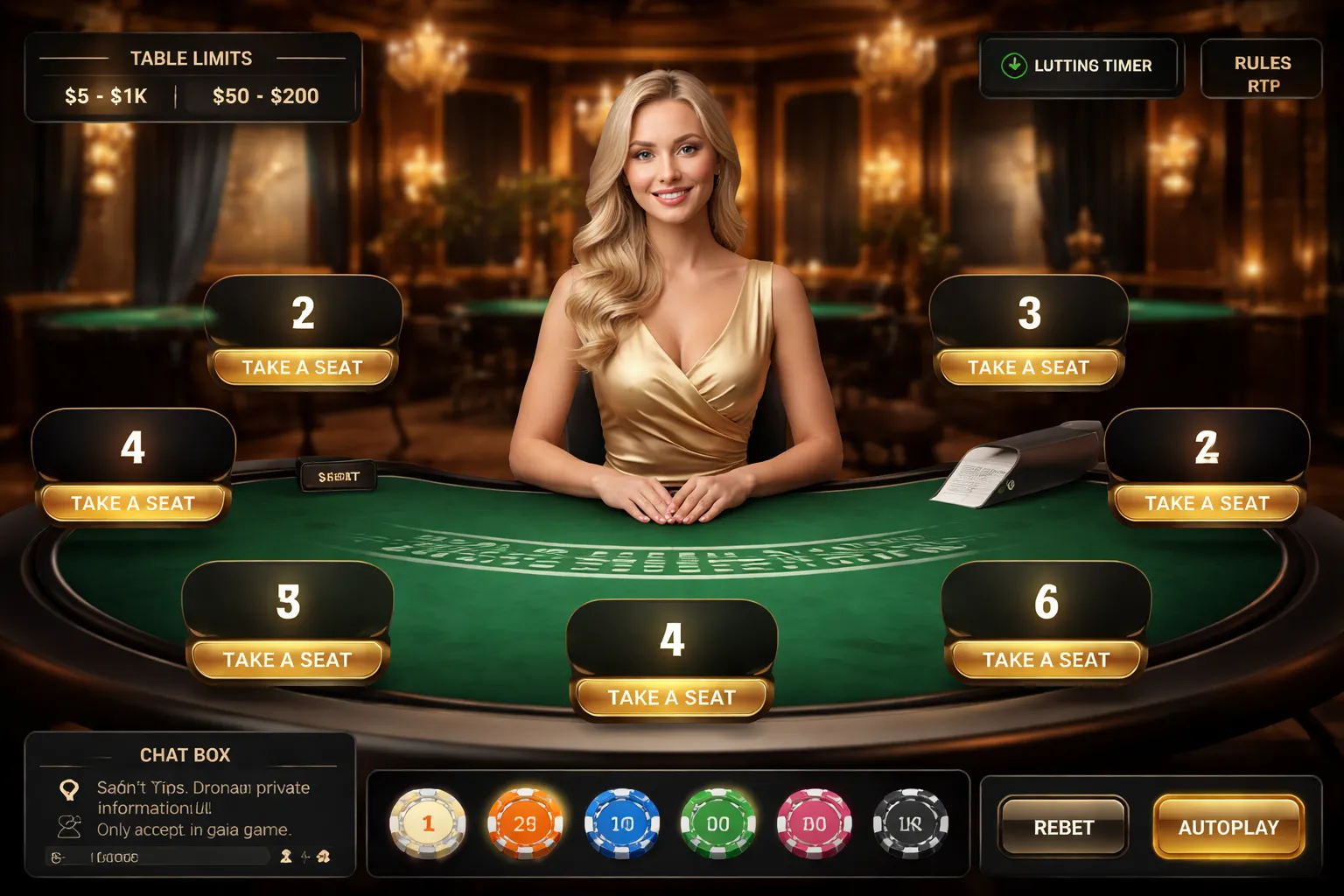 What to Expect When You Join a Live Table for the First Time